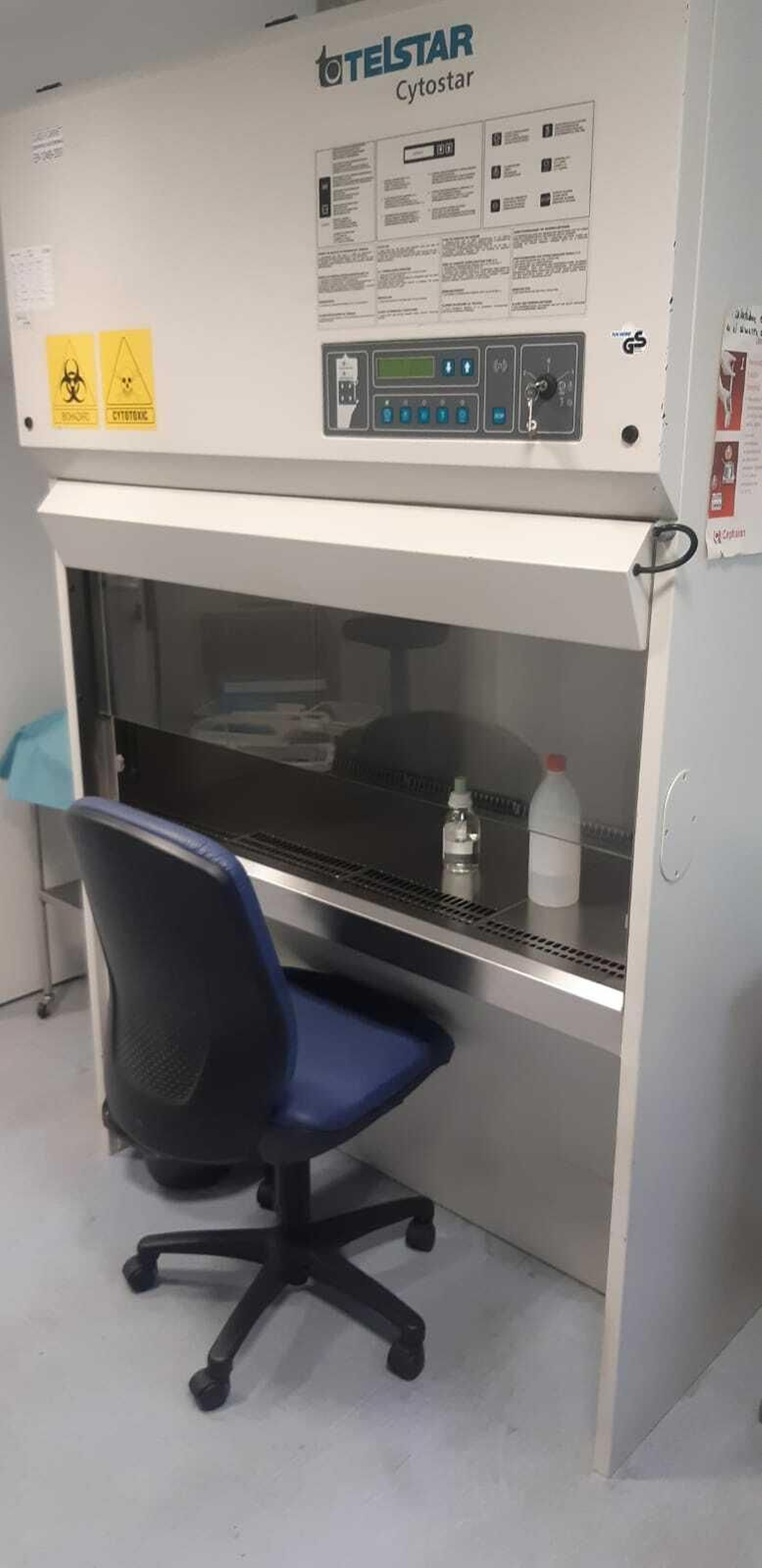 Lugar en el que se preparan los tratamientos. Lugar en el que se preparan los tratamientos.