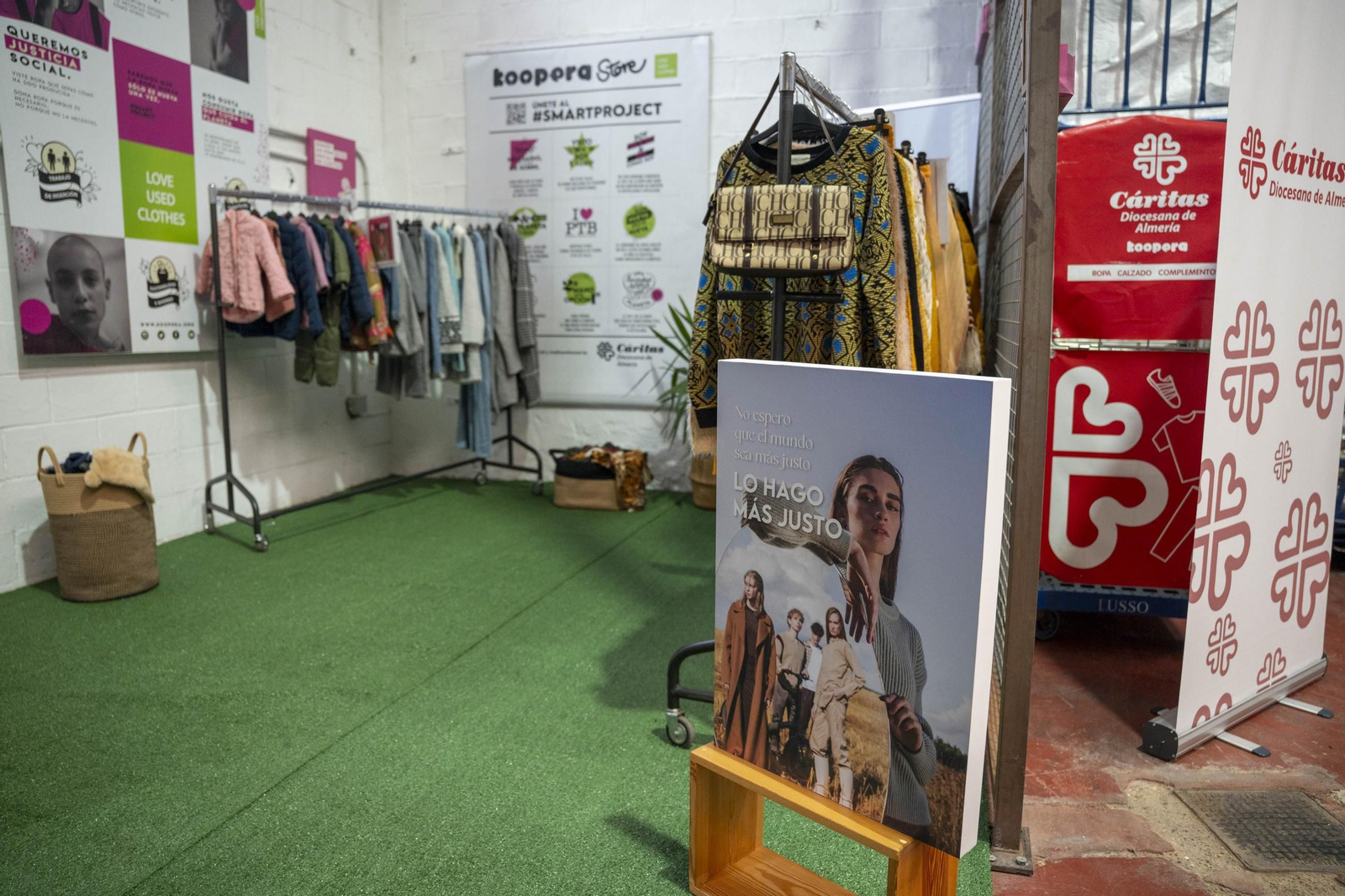 Cáritas Koopera en Almería celebra el 10º aniversario, en imágenes