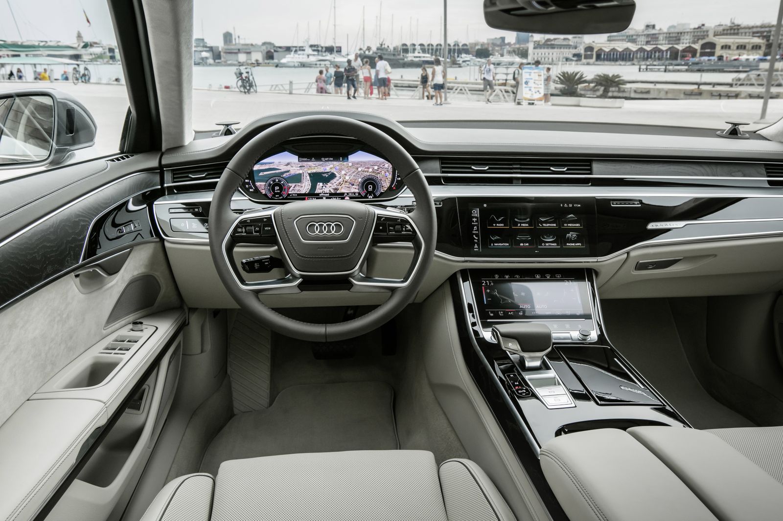 Así es la berlina de representación Audi A8 2018