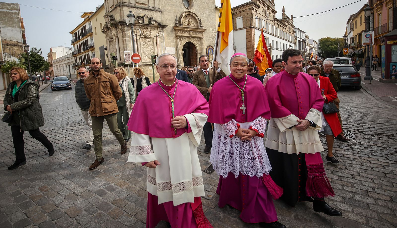 Procesión en Jerez para clausurar el Año Jubilar dedicado al Sagrado Corazón de Jesús