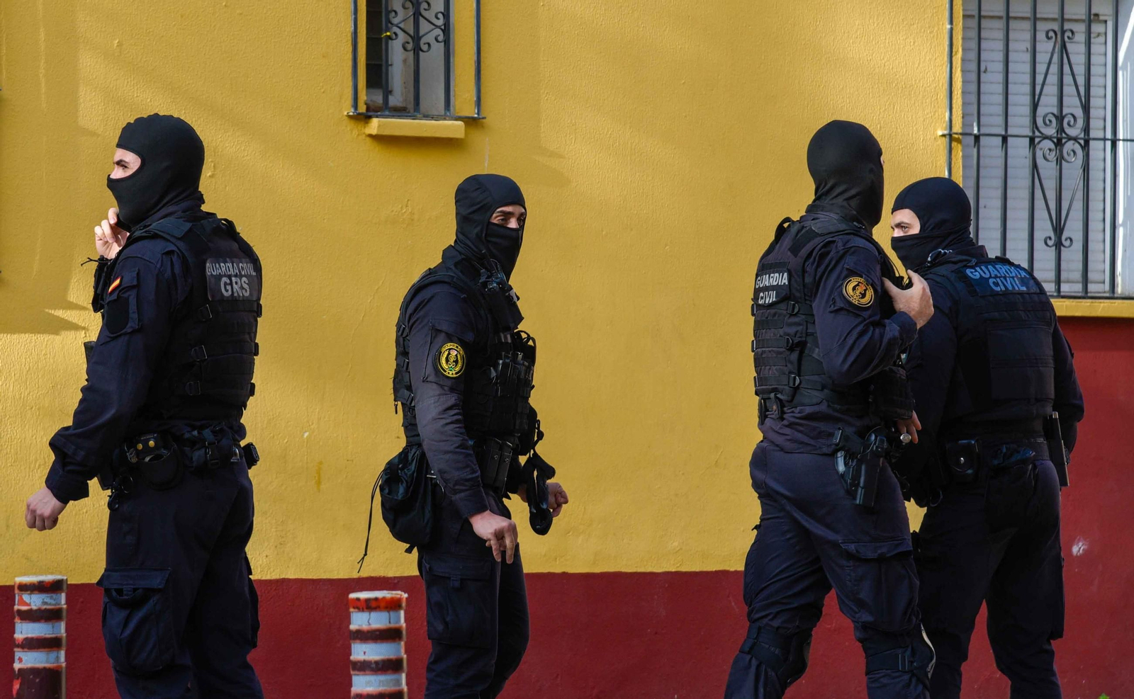 Las imágenes de la operación policial en las Tres Mil Viviendas