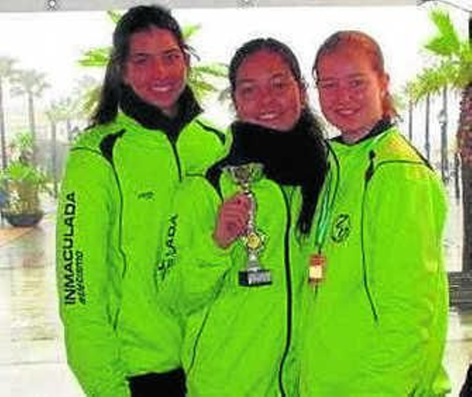 Las chicas de La Inmaculada.
