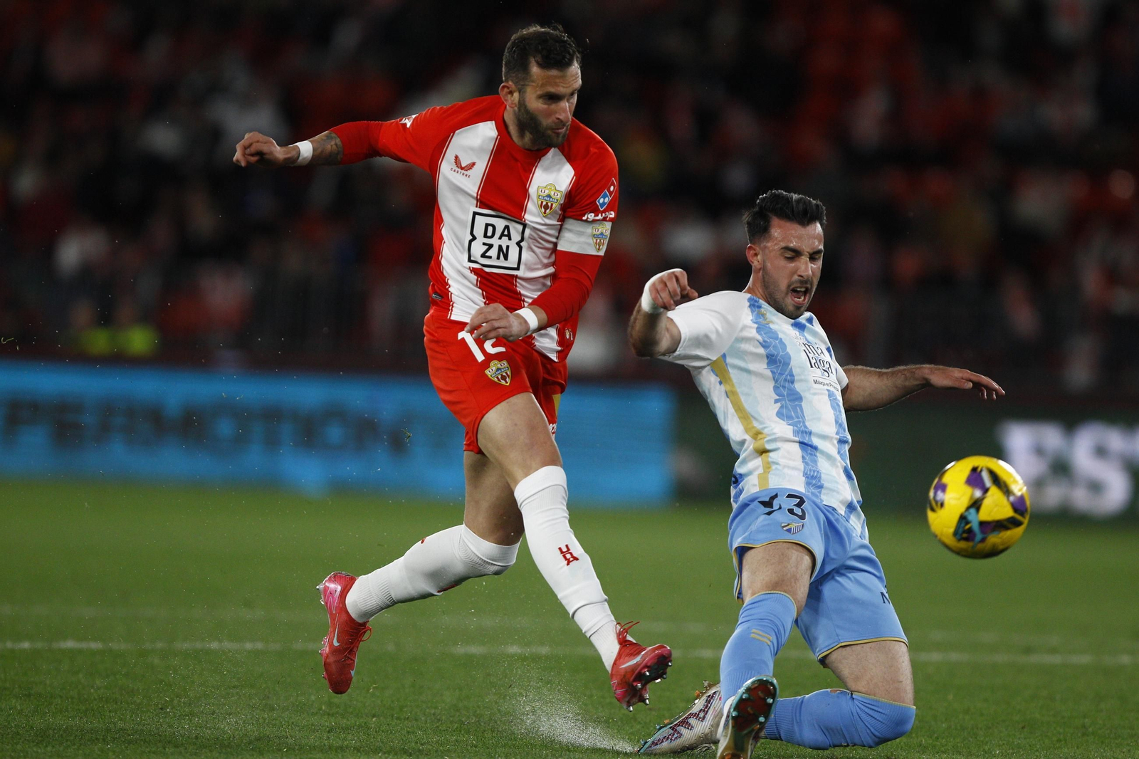 Las mejores imágenes del U.D. Almería-Málaga C.F.