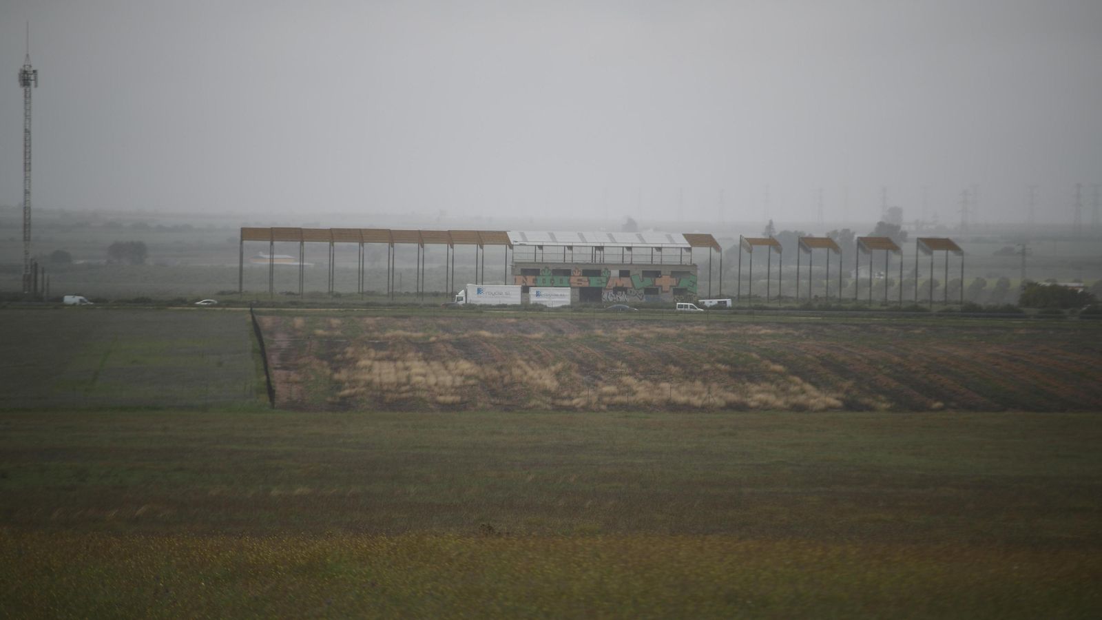 Los terrenos donde está prevista la construcción del circuito de velocidad.