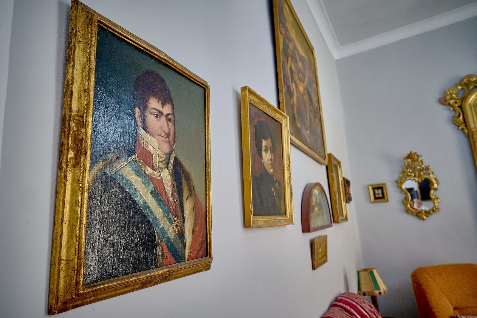 Interior de la finca en Antonio López 7.