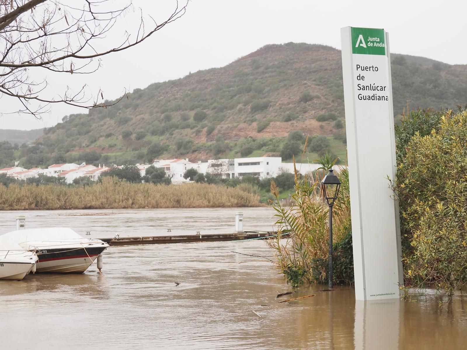 Fotografías del río Guadiana en Sanlúcar