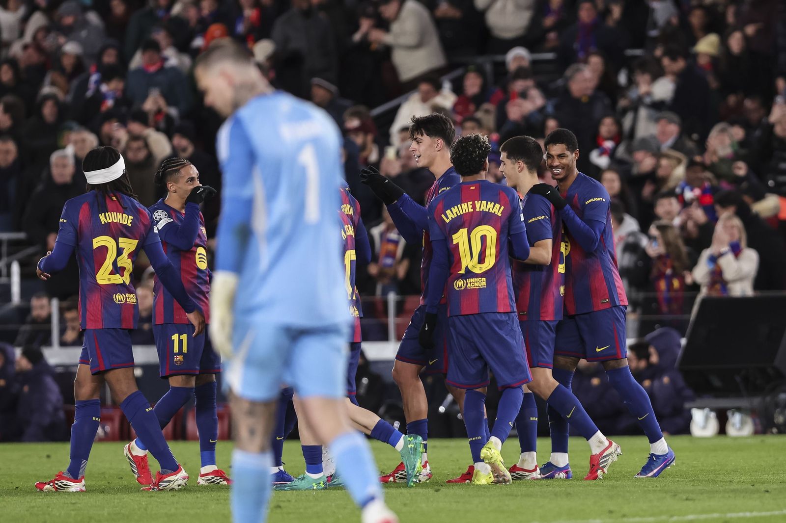 Las fotos del Barcelona-Copenhague