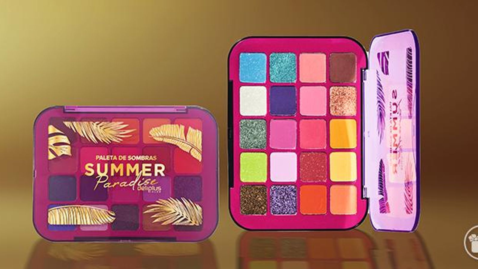 Paleta de sombra de ojos de la nueva colección de maquillaje de Mercadona.