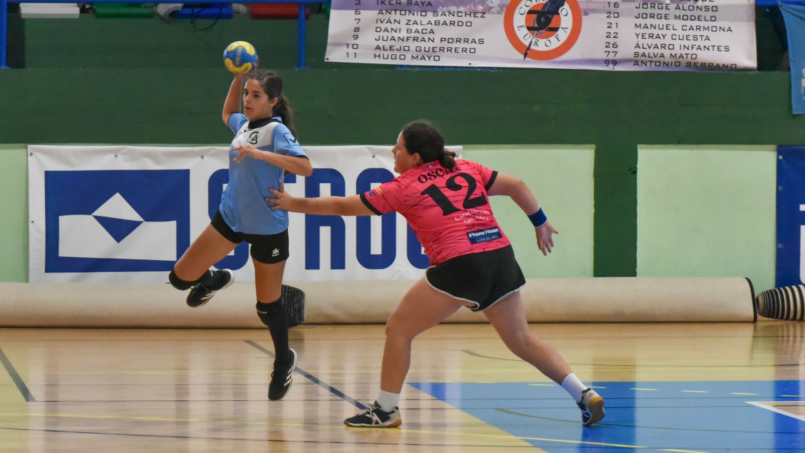 Las fotos de la segunda jornada del Cadeba de balonmano alevín de La Línea