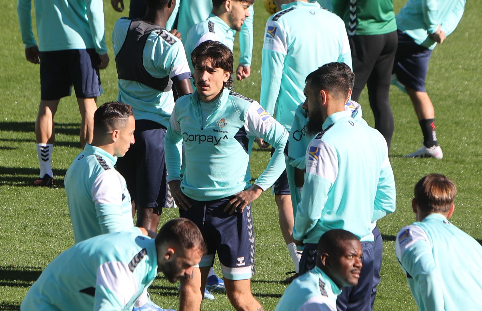 Las fotos del entrenamiento del Betis