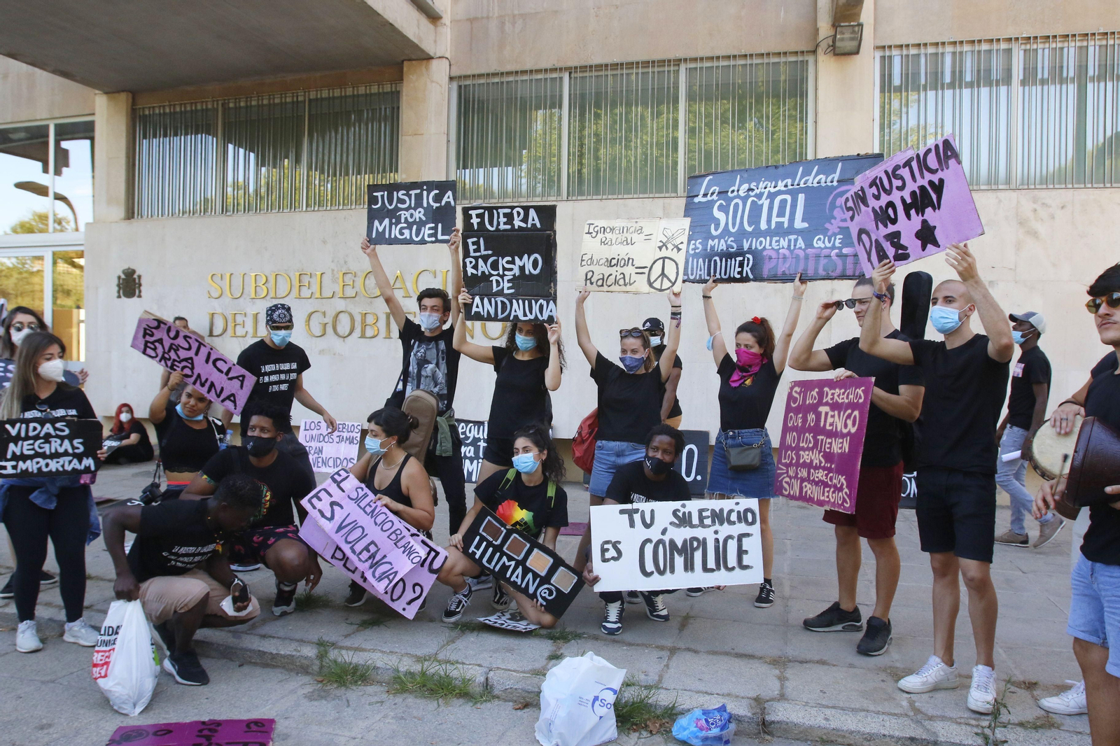 Estas son las fotos de la marcha pacífica por la dignidad humana