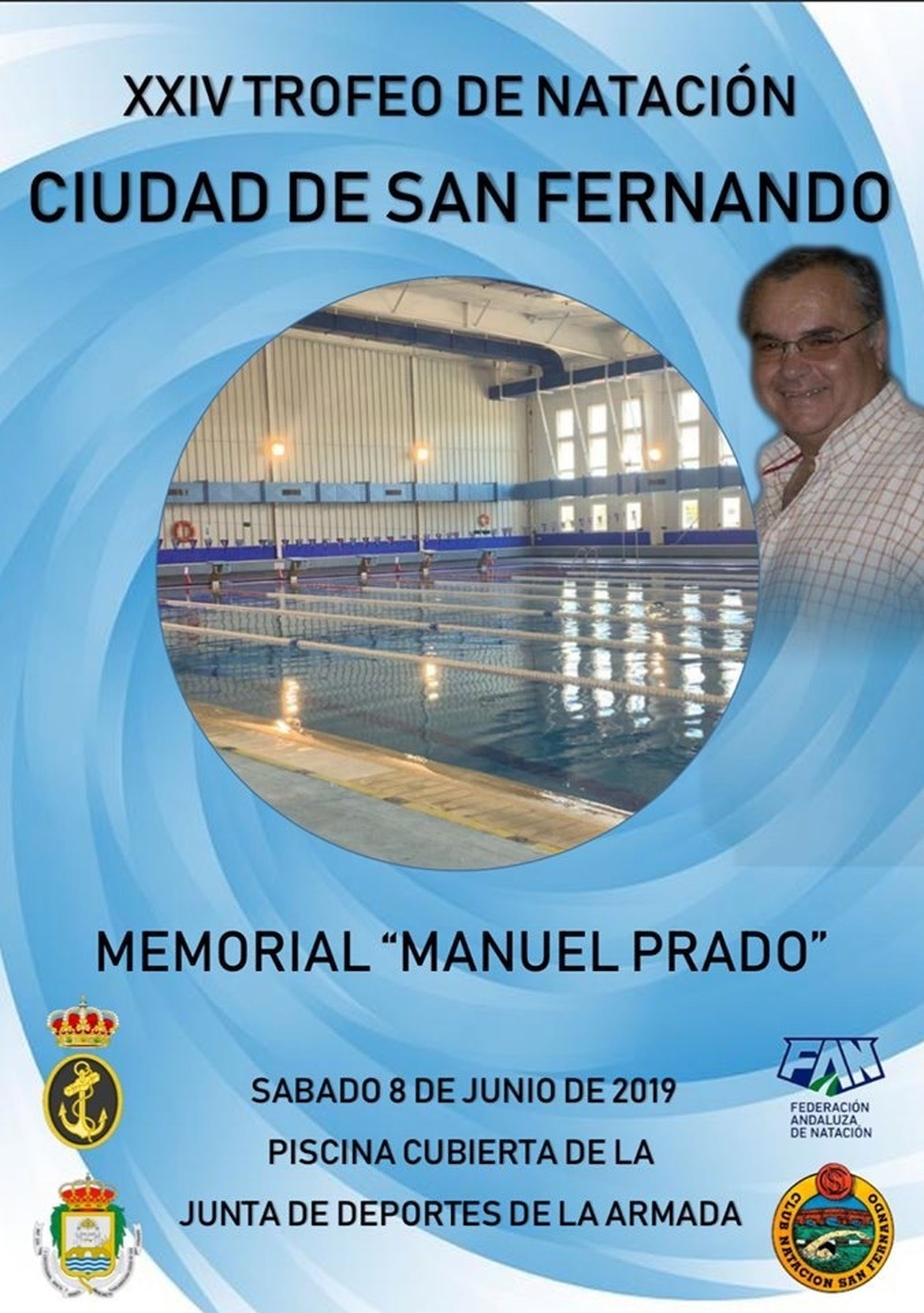 Cartel del Trofeo en Memoria de Manuel Prado.
