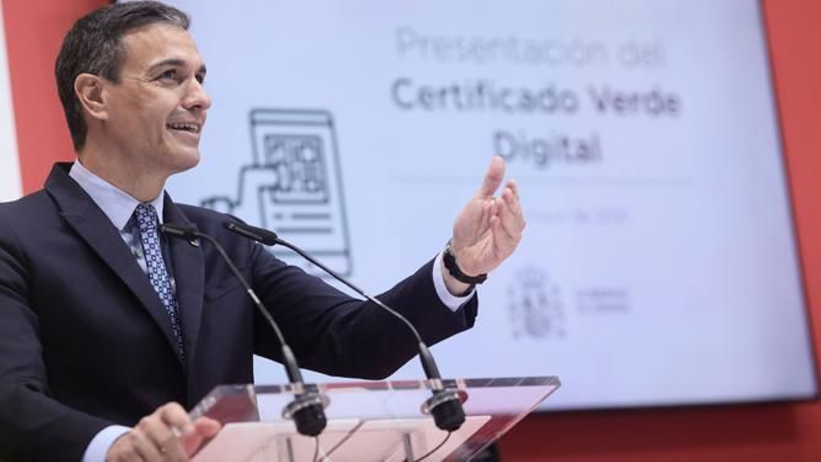 Pedro Sánchez, este viernes en Fitur.