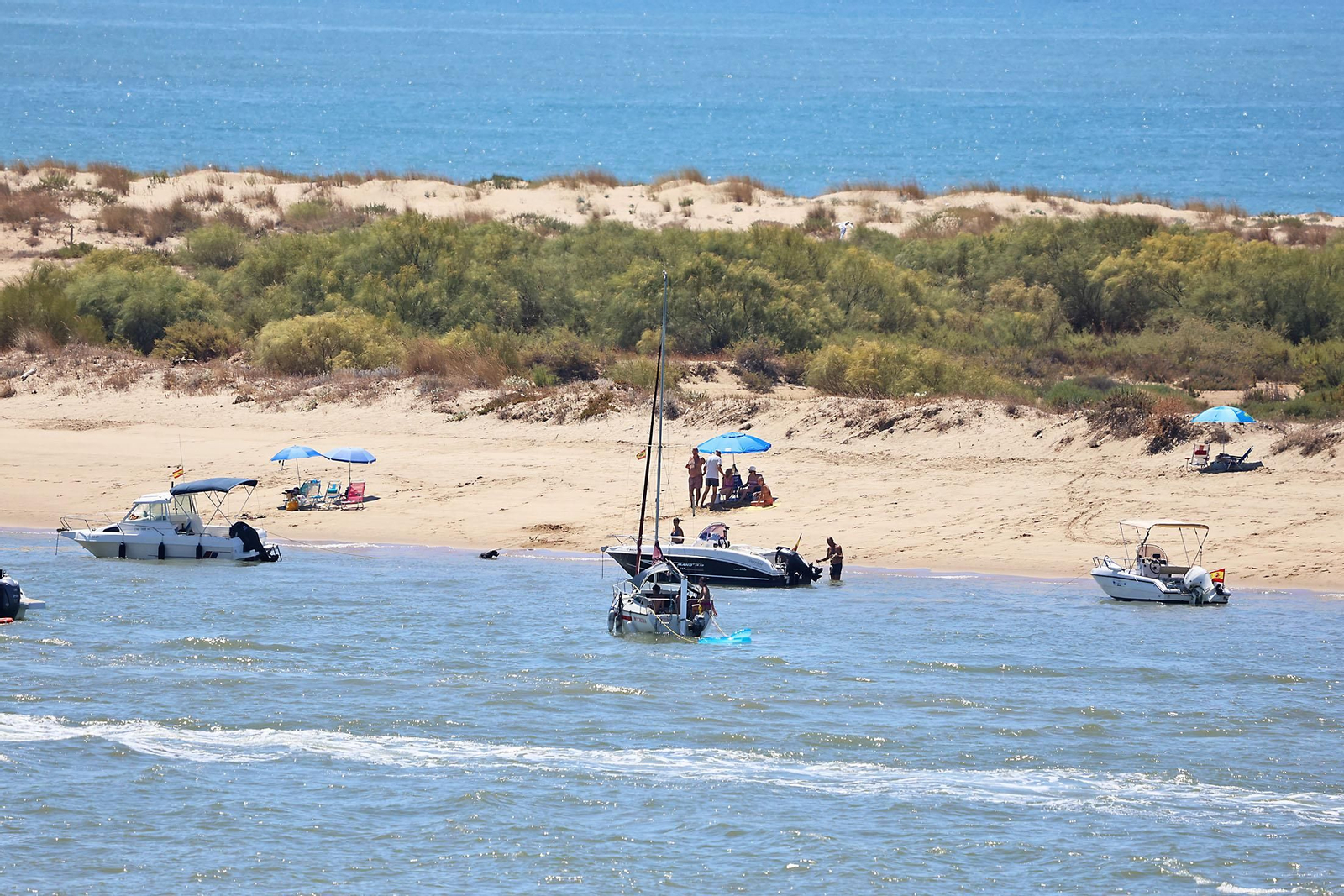 Las espectaculares vistas de la Flecha del Rompido desde el mirador de Nuevo Portil