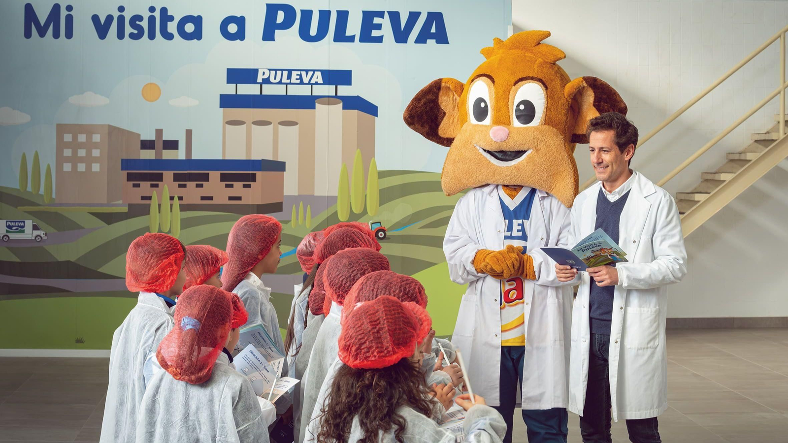 Programa de visitas escolares a la planta de elaboración de alimentos lácteos de Lactalis Puleva en Granada