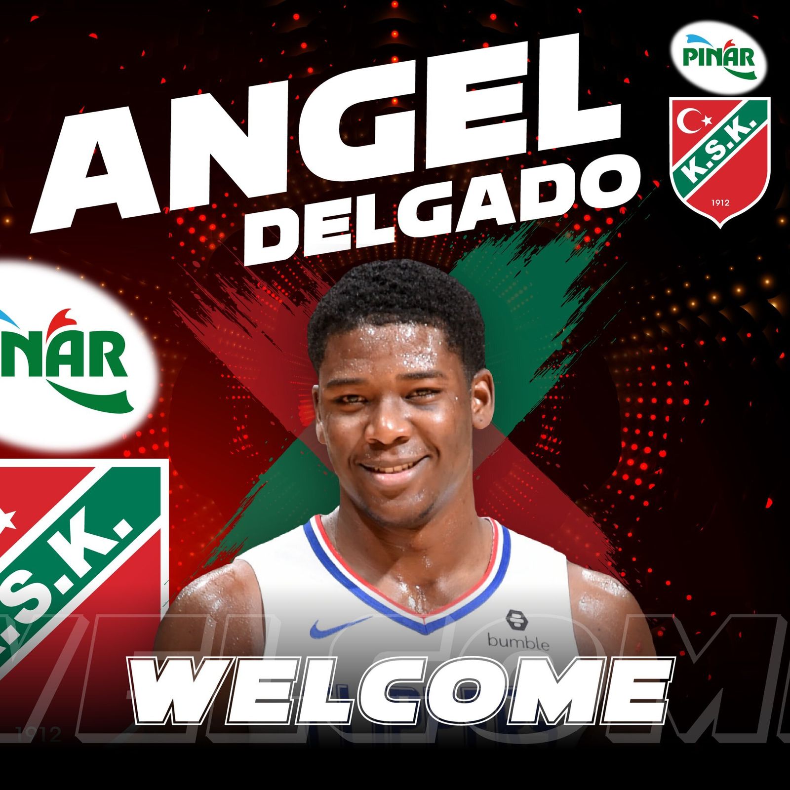 Ángel Delgado, jugador del Pinar.