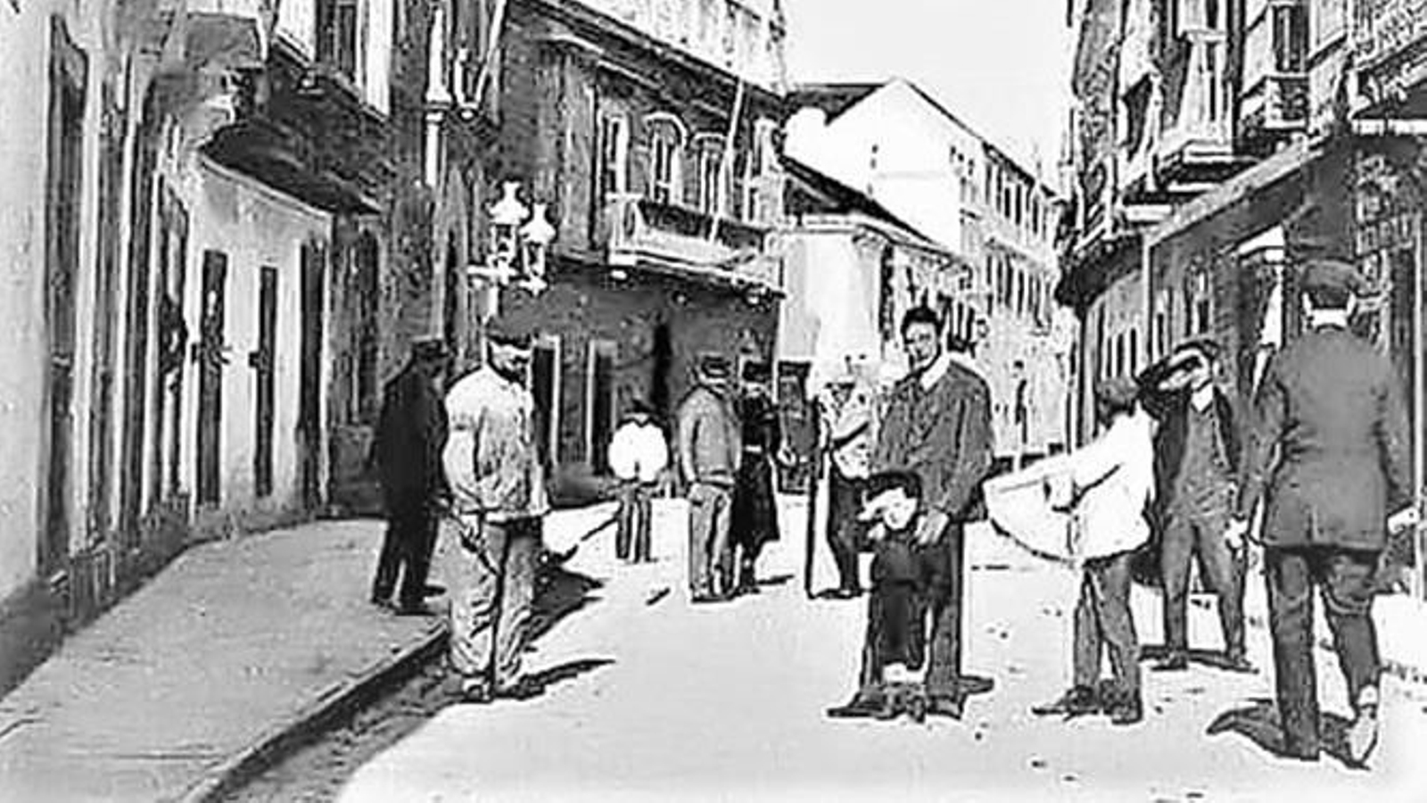 La Comandancia de Marina se encontraba en la calle Alfonso XI.