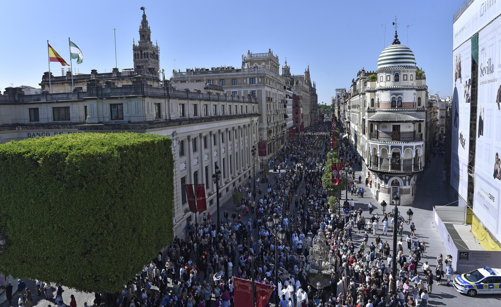 La procesión del Corpus en Sevilla
