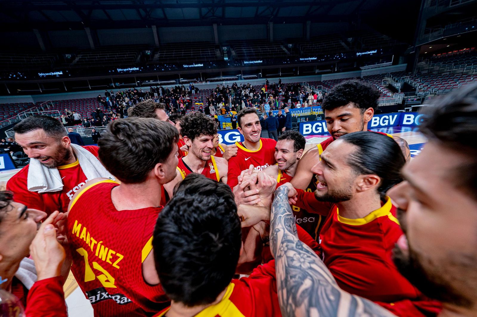 Las mejores fotos del Ucrania-España de baloncesto