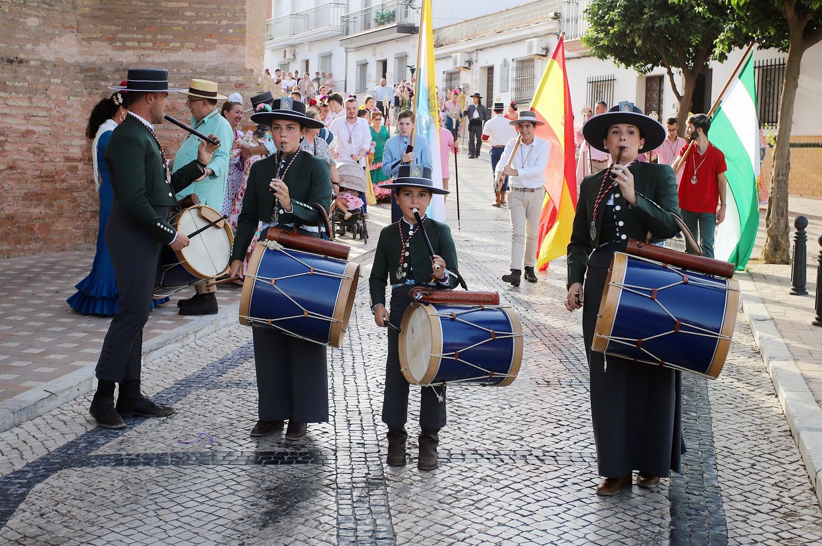 Imágenes de la Romería de la Virgen de los Milagros de Palos de la Frontera