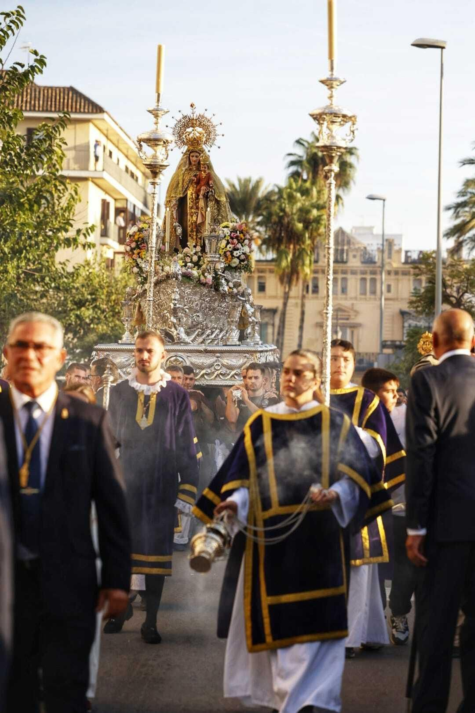 Todas las imágenes de la procesión Magna Mariana de Sanlúcar