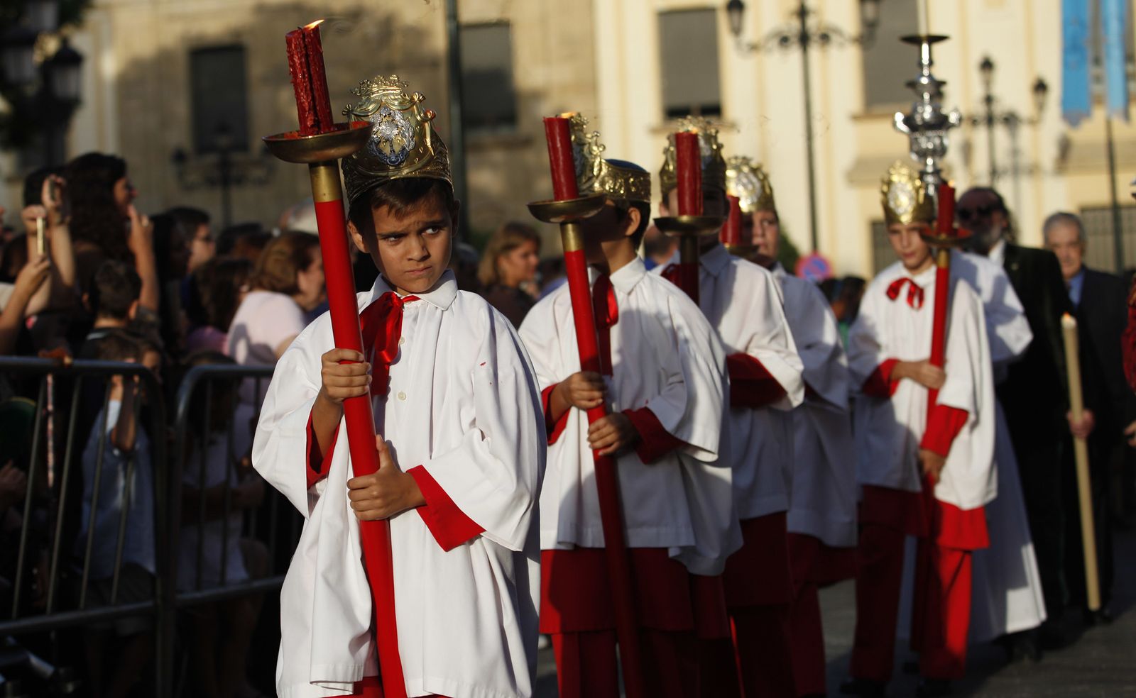Las procesión de la Virgen de los Reyes