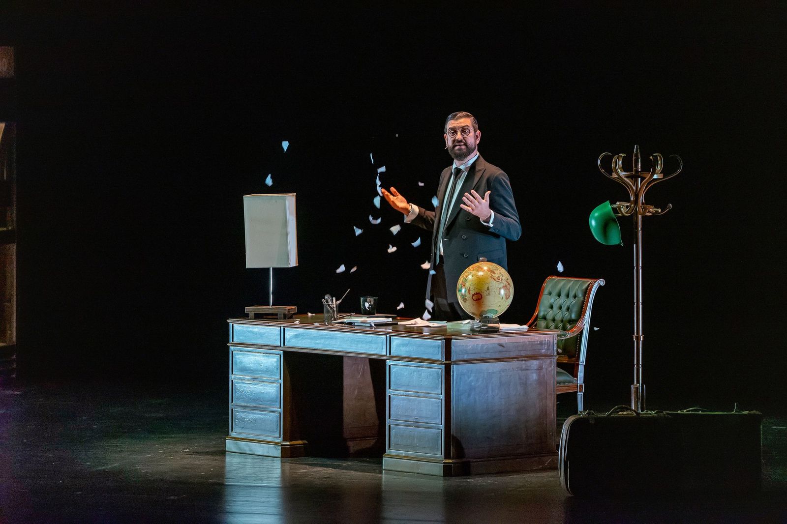 Un momento del espectáculo '¡Entregamos!' que protagoniza Manu Sánchez