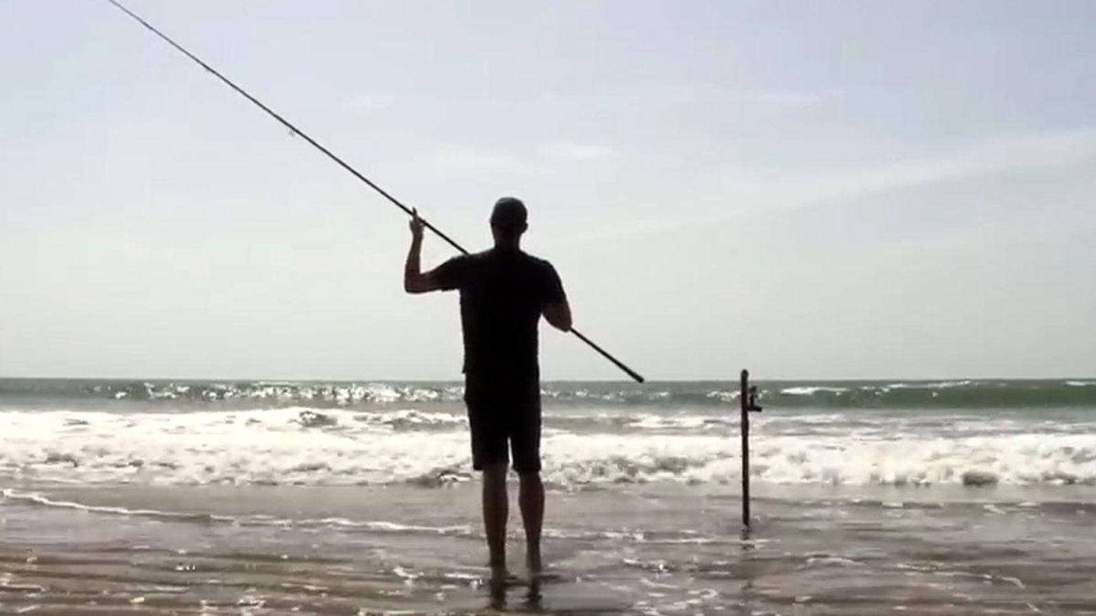 La jornada de pesca tuvo lugar en las playas de Punta Umbría