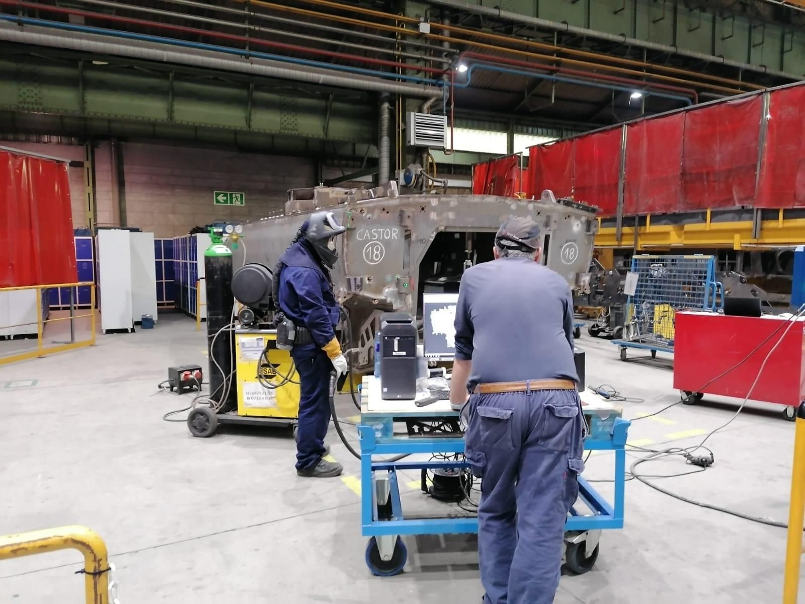 Imagen de archivo de una industria