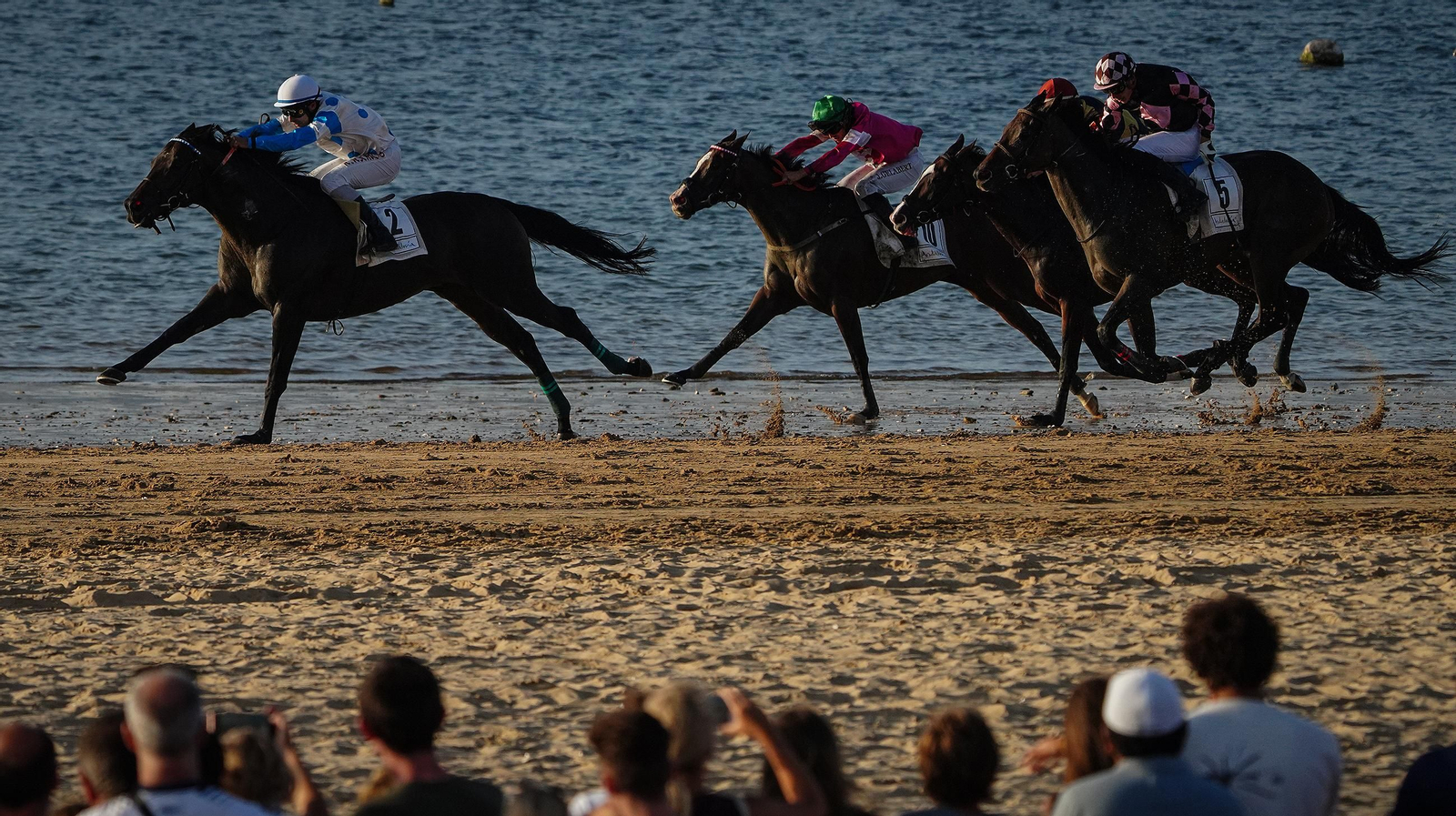 Imágenes del segundo ciclo de Carreras de Caballos de Sanlúcar