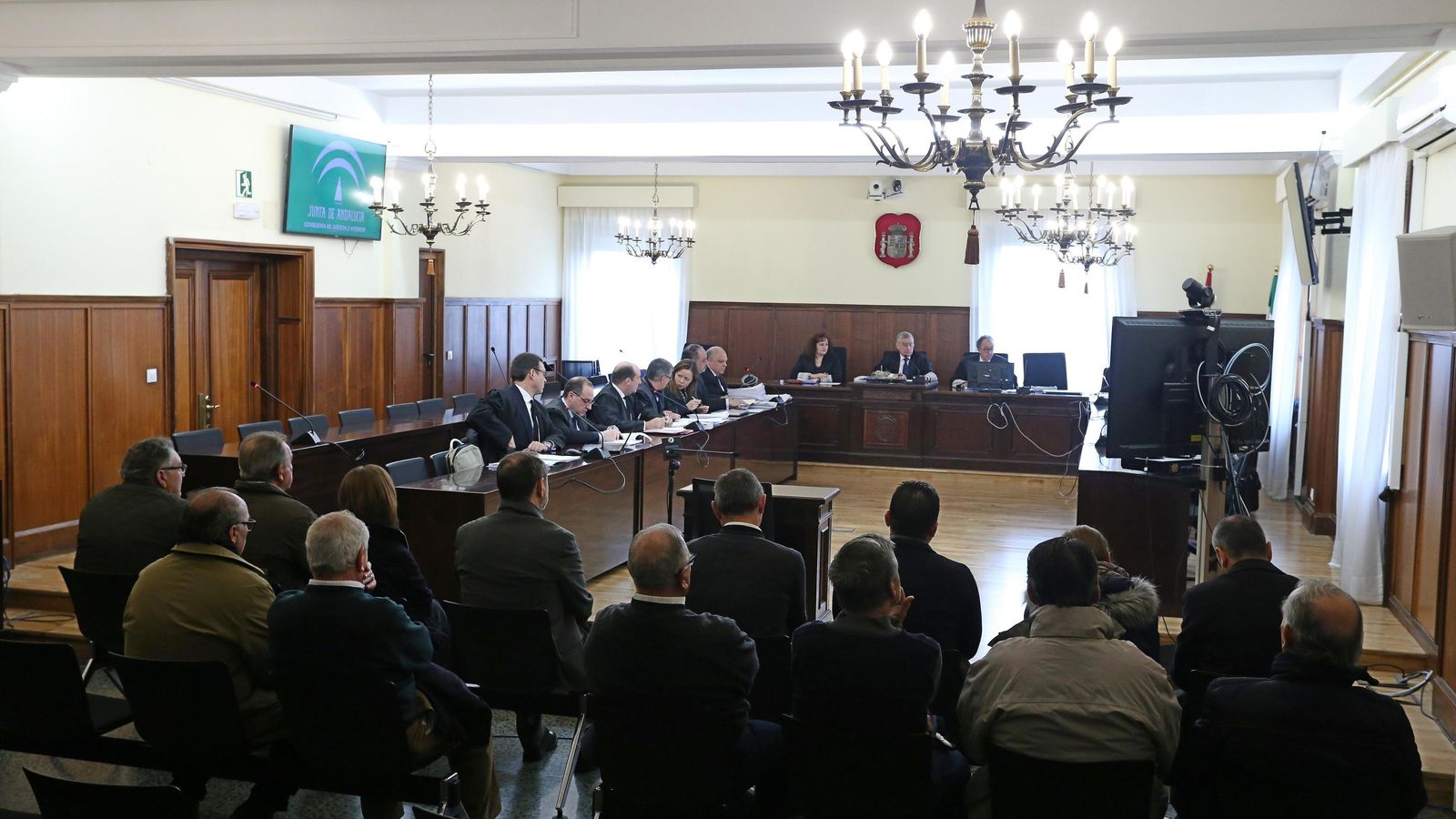 Sala del juicio de Mercasevilla