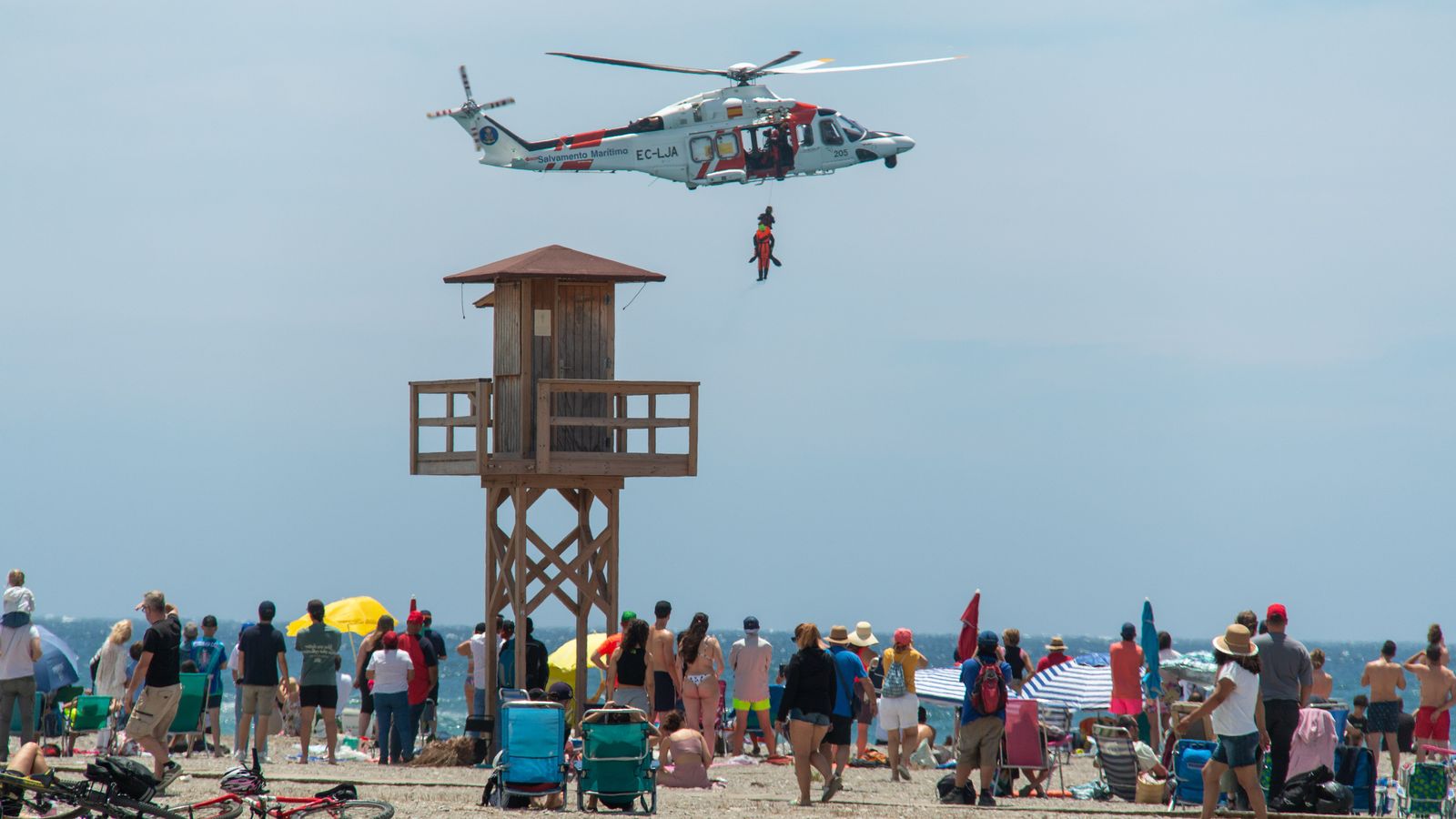 Una de las exhibiciones del Festival Aéreo de Motril