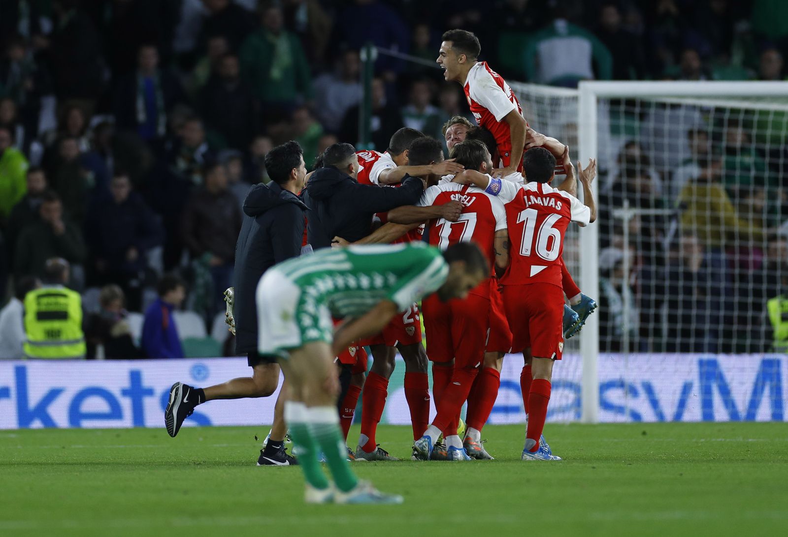 La imágenes del Betis-Sevilla fc