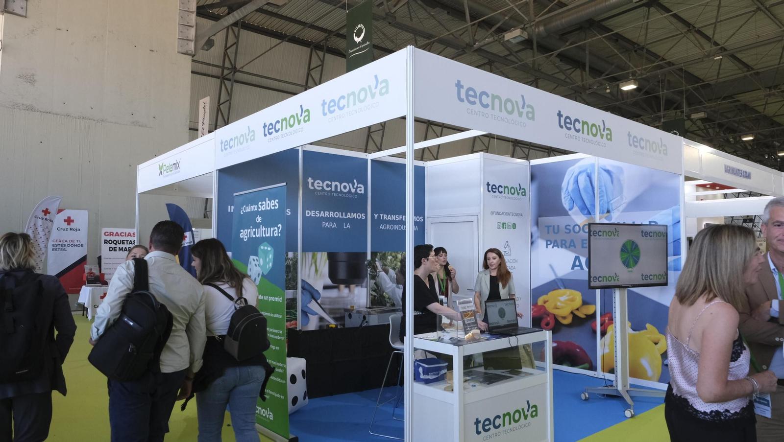 Imágenes del primer día de Infoagro Exhibition en Aguadulce