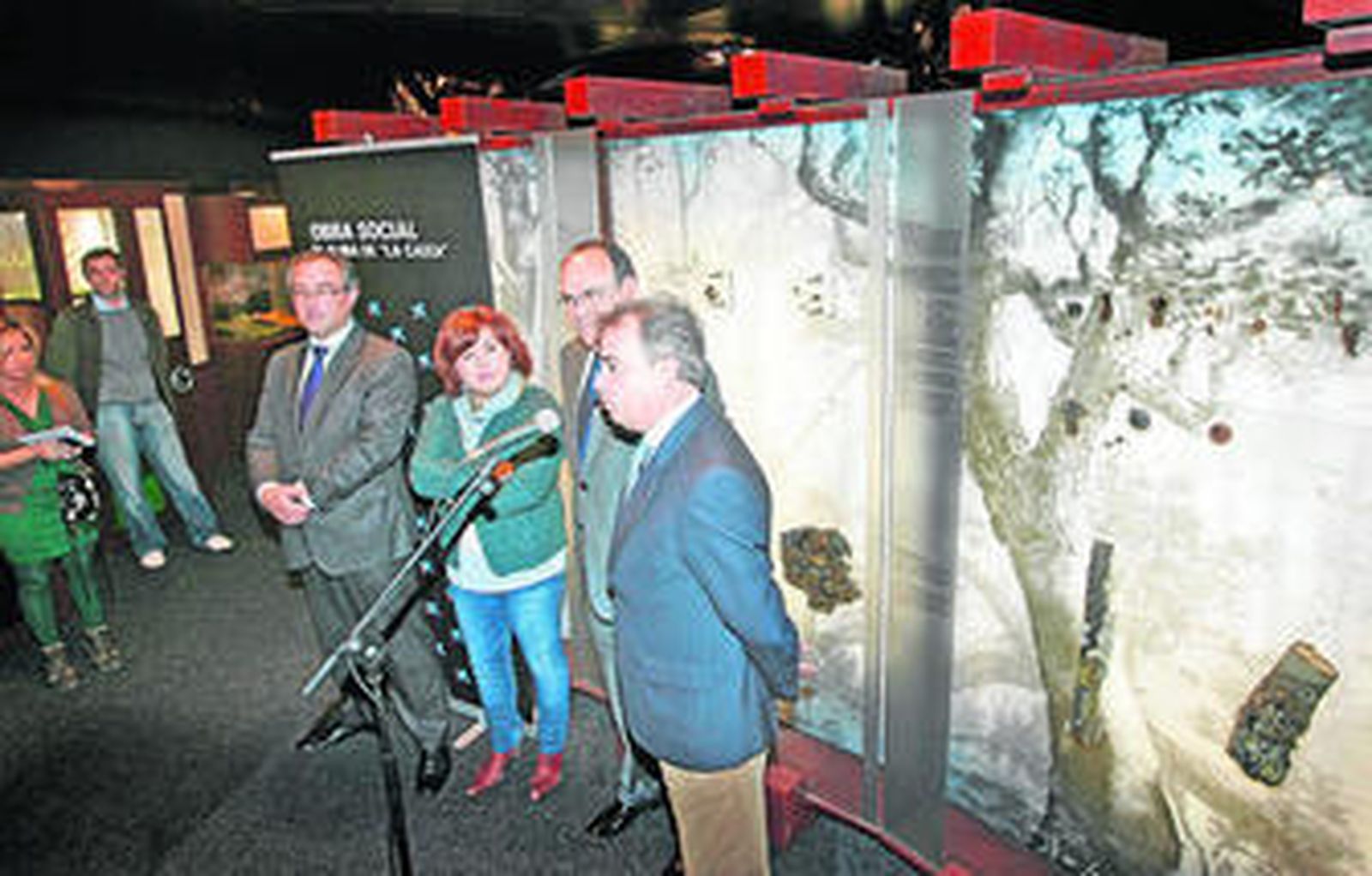 Imagen de la muestra inaugurada ayer, que permanecerá abierta hasta el 7 de enero.