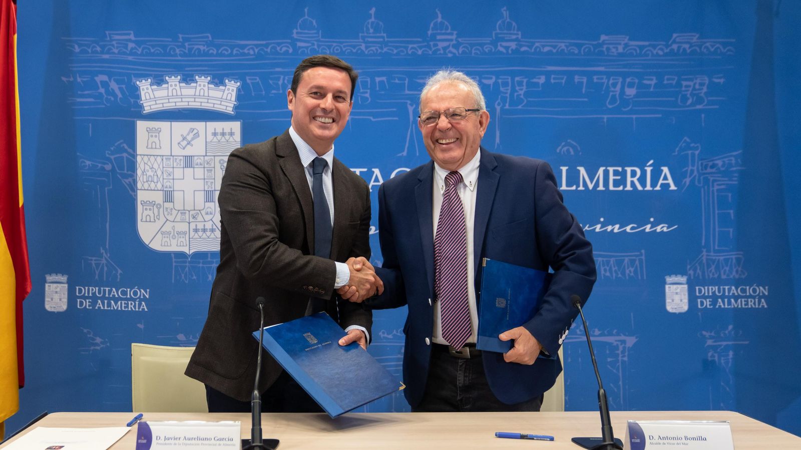 Javier Aureliano García y Antonio Bonilla.