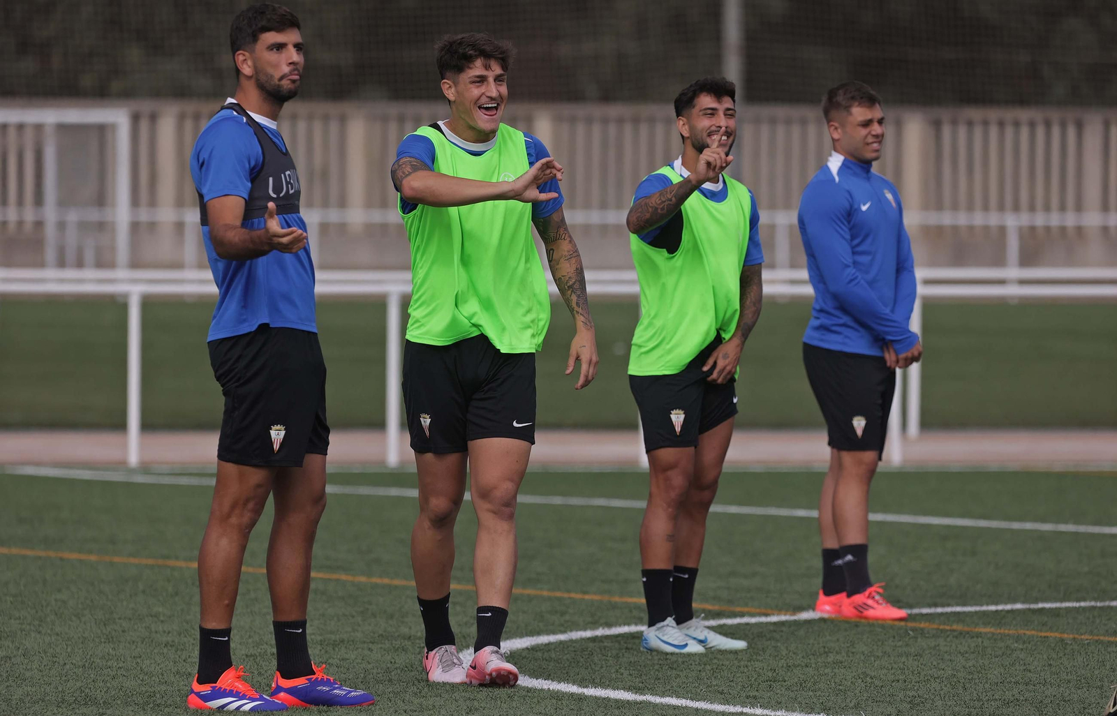 Fotos del entrenamiento del Algeciras CF en La Menacha