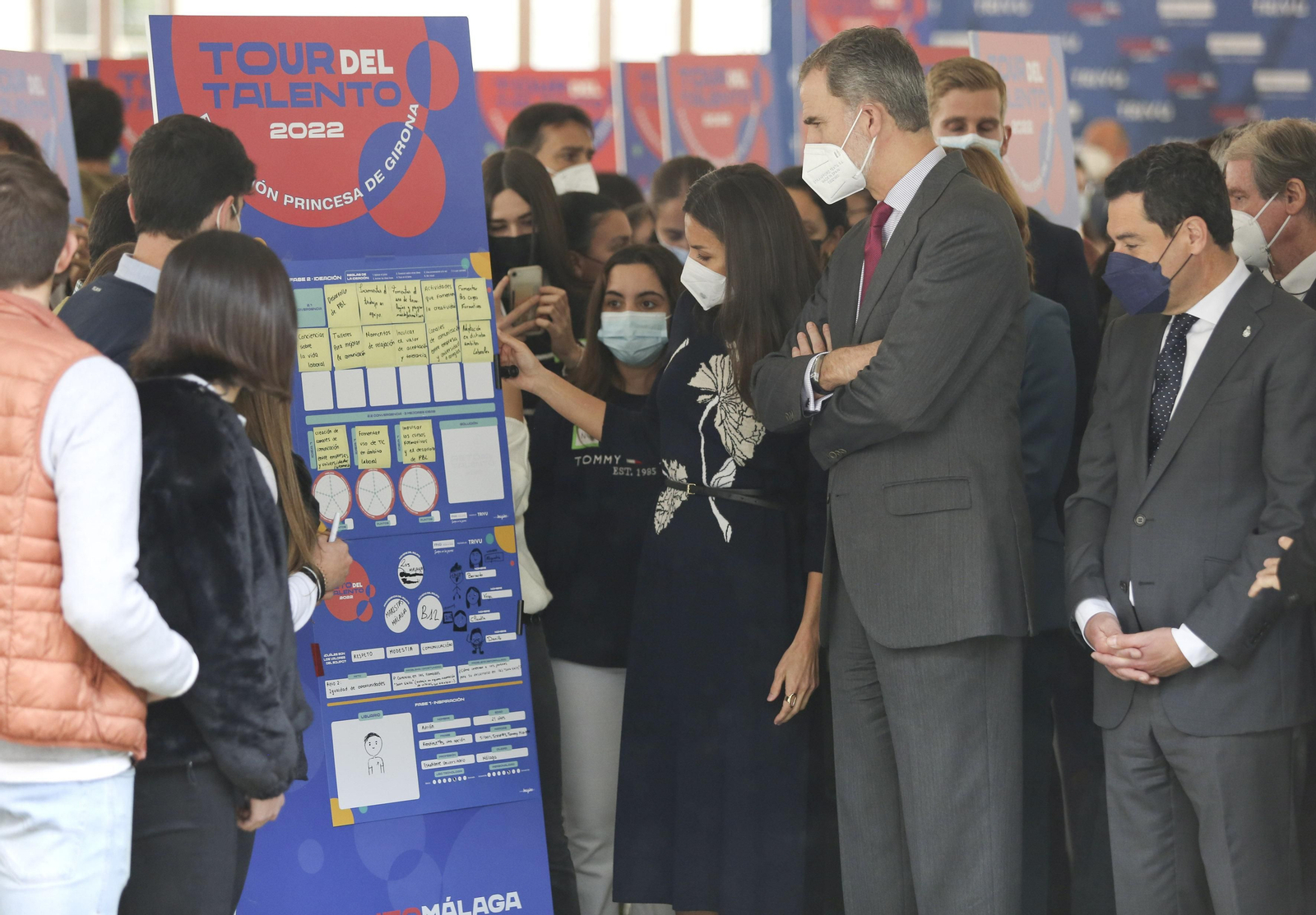La visita de los Reyes a Málaga, en fotos