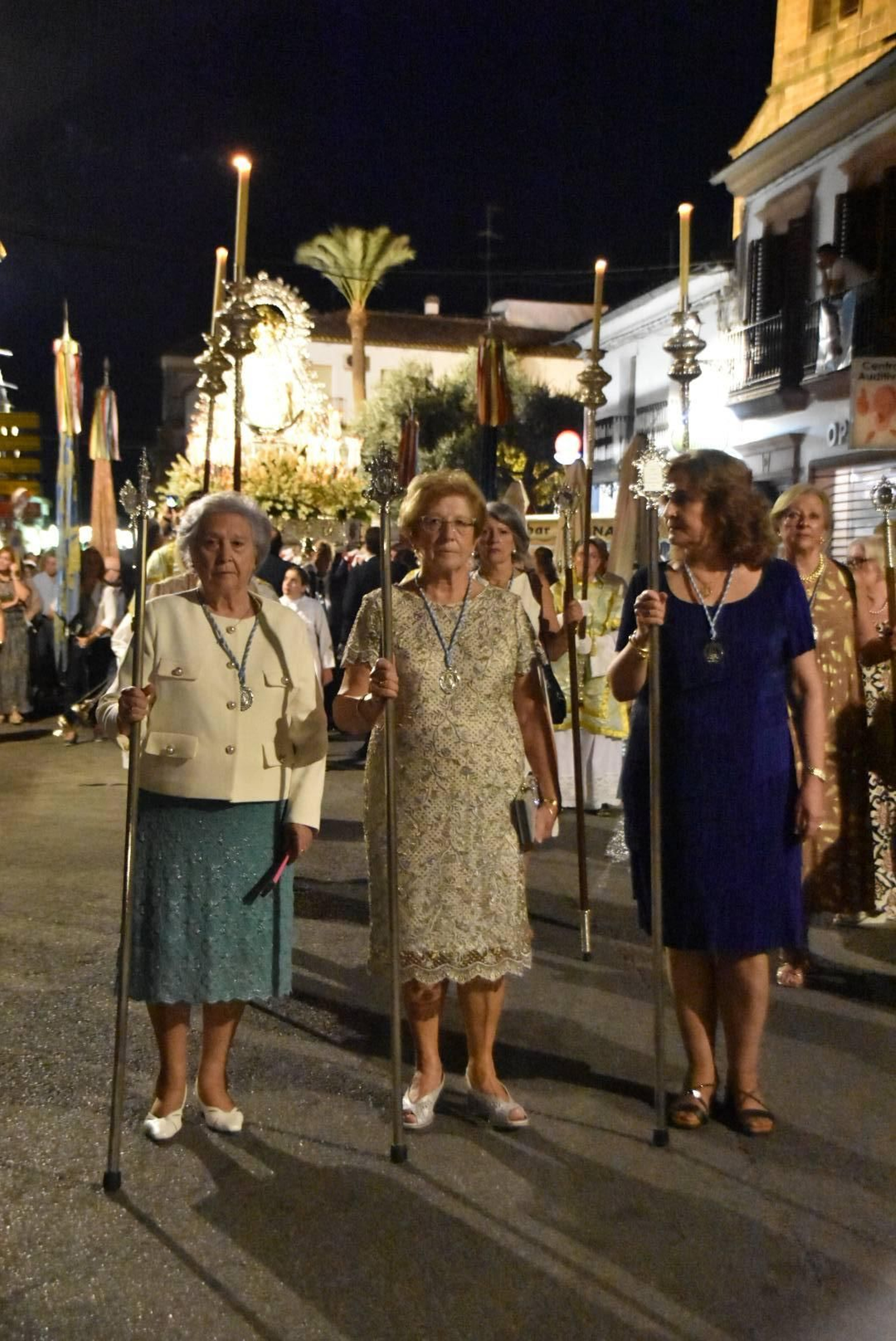 Procesión de la Virgen de la Estrella en Villa del Río.