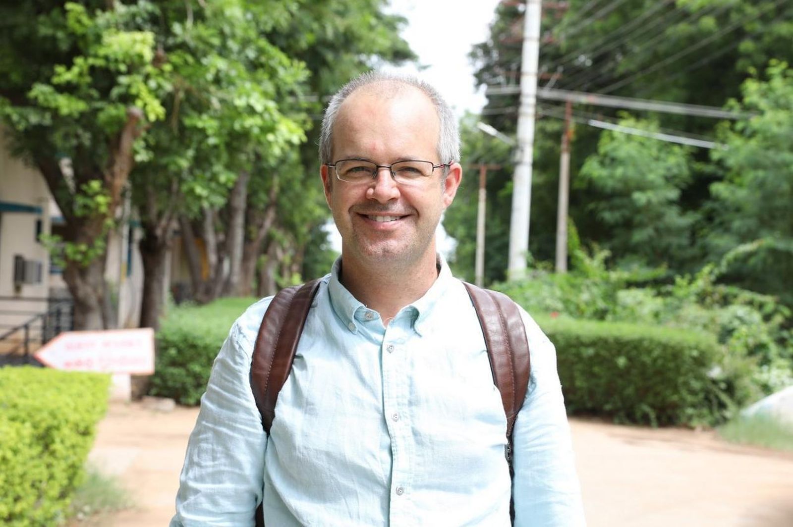 Gerardo Álvarez-Uría Miyares,  responsable de Enfermedades Infecciosas en el Hospital de Bathalapalli (India) de la Fundación Vicente Ferrer.