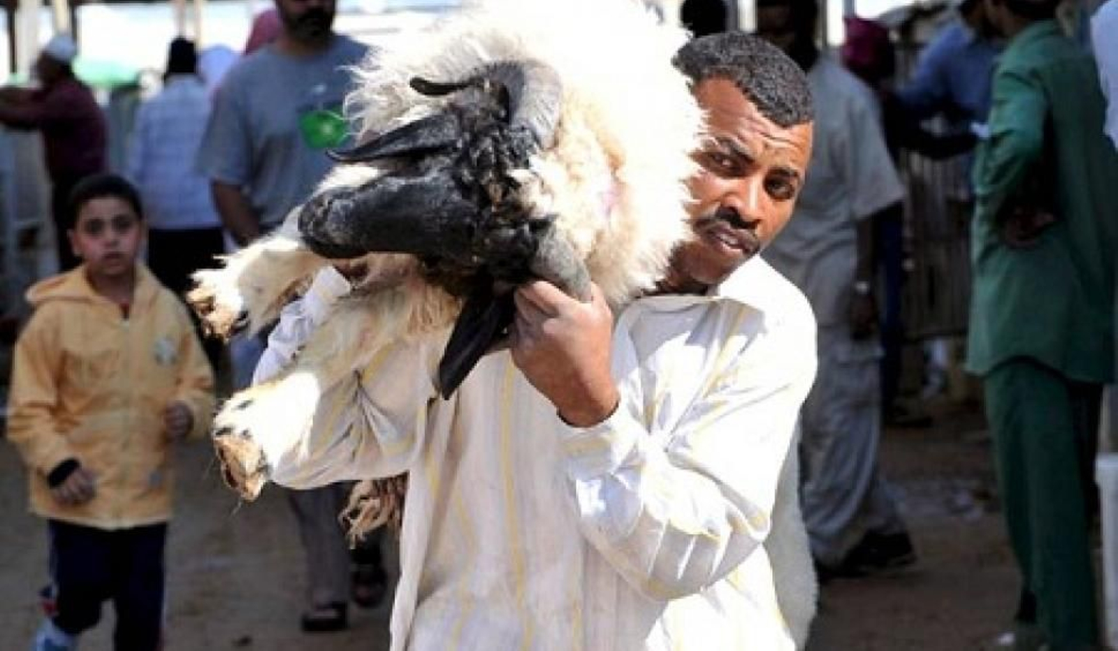 Imagen de archivo de la fiesta del cordero.
