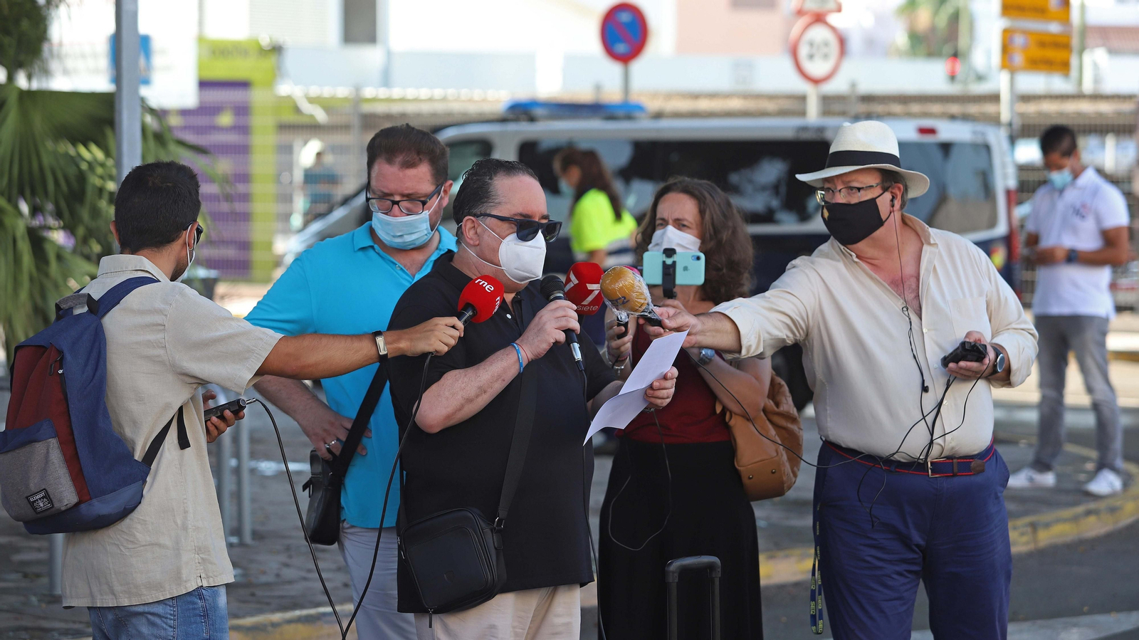 Concentración por el tren en Algeciras