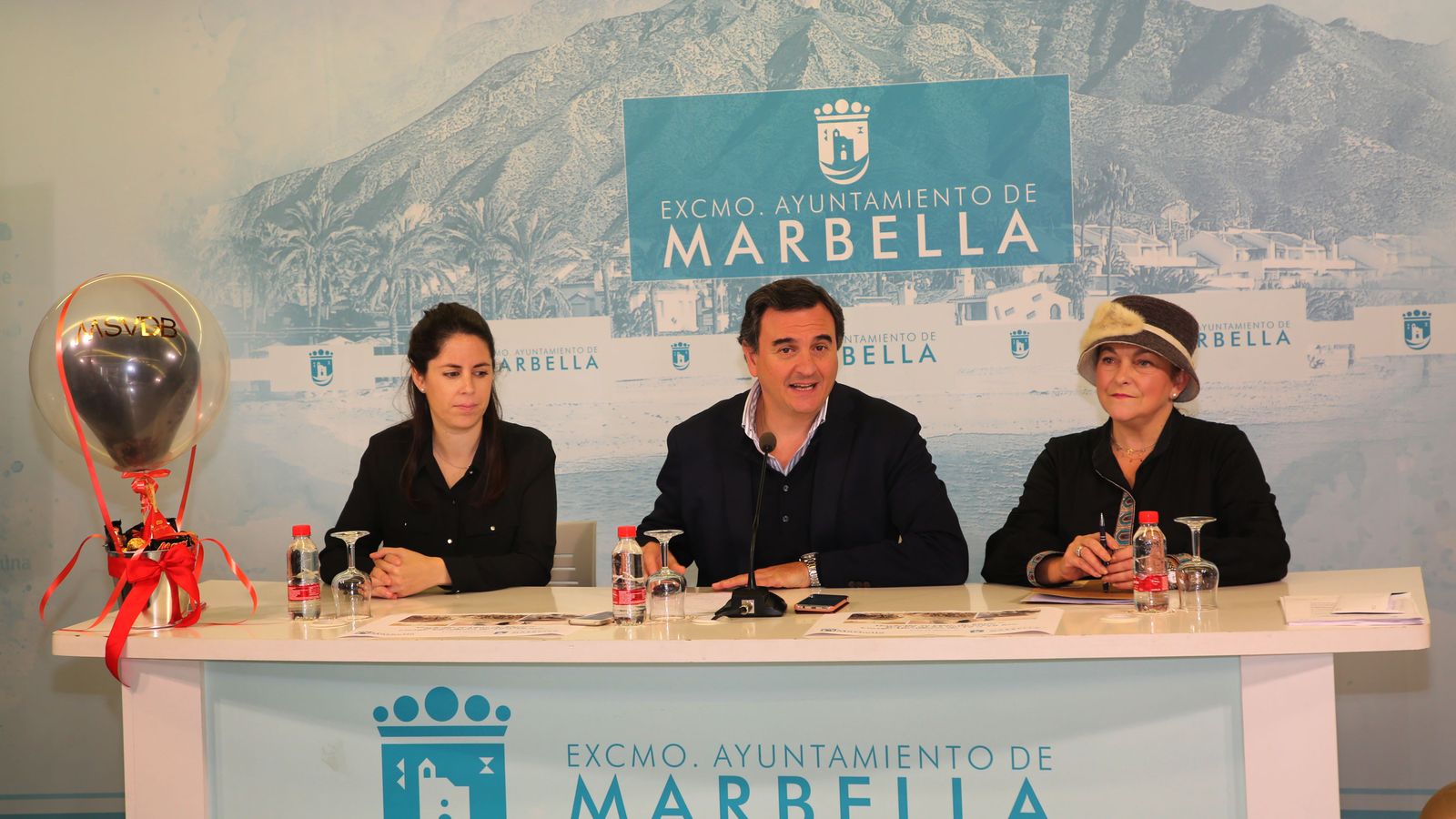 Presentación del evento 'Marbella se viste de blanco'.