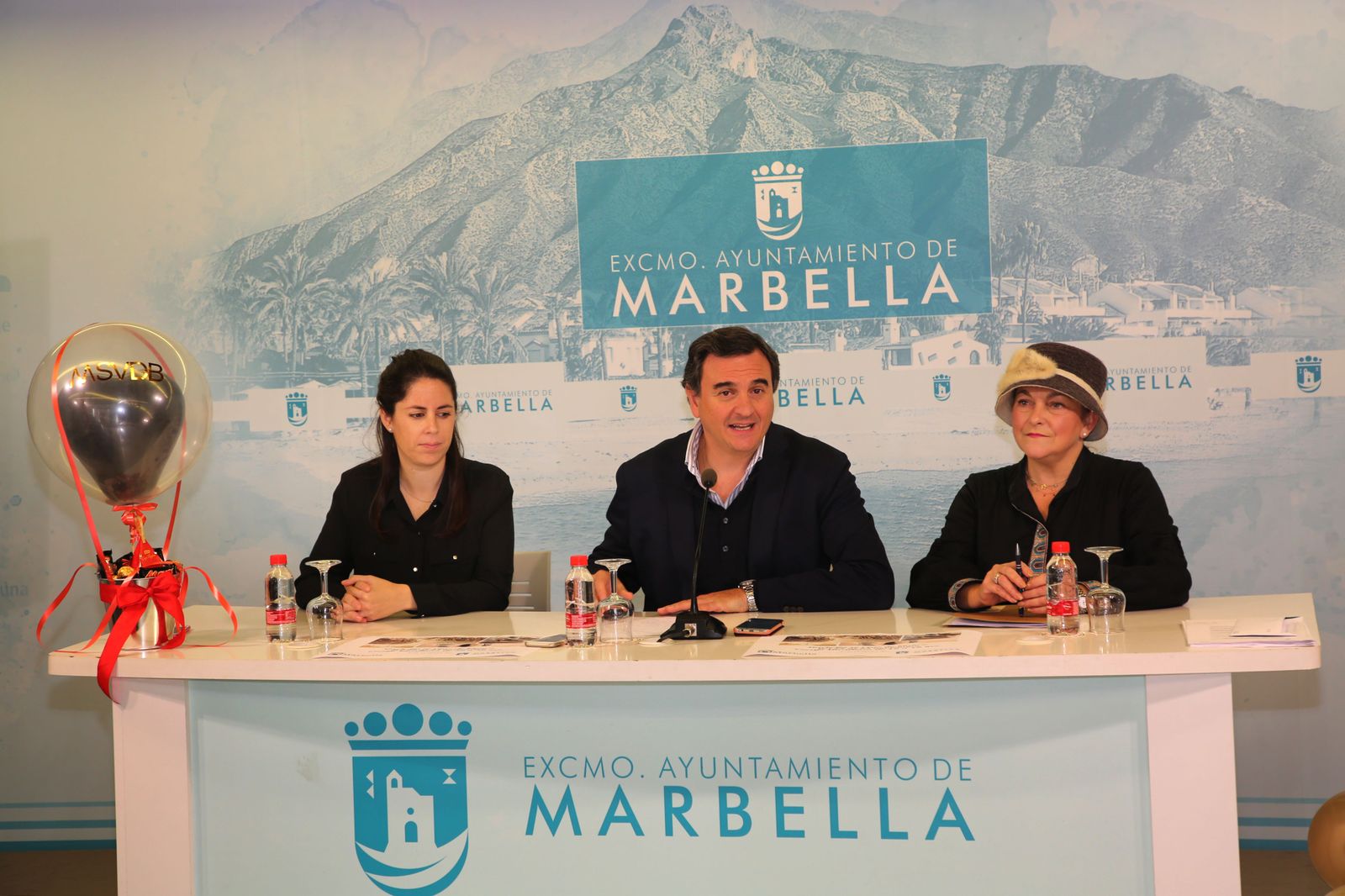 Presentación del evento 'Marbella se viste de blanco'.