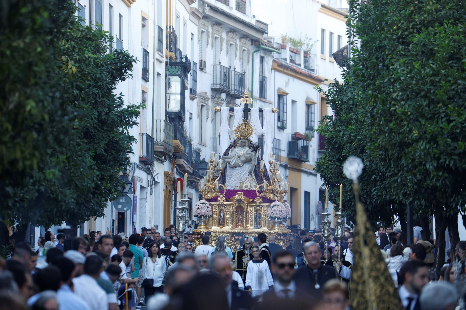 Las Angustias, en el Magno Vía Crucis
