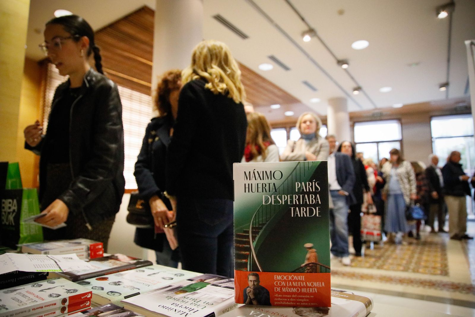 ¿Has estado en la presentación del libro de Máximo Huerta? Entra en la galería y buscate