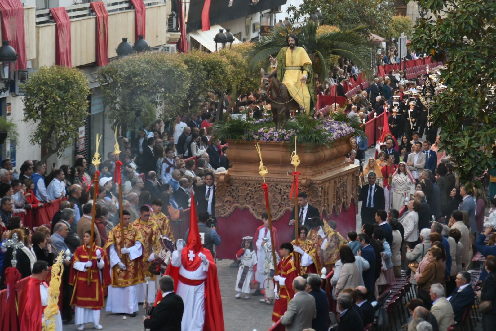 Procesión de la Borriquita en Pozoblanco.
