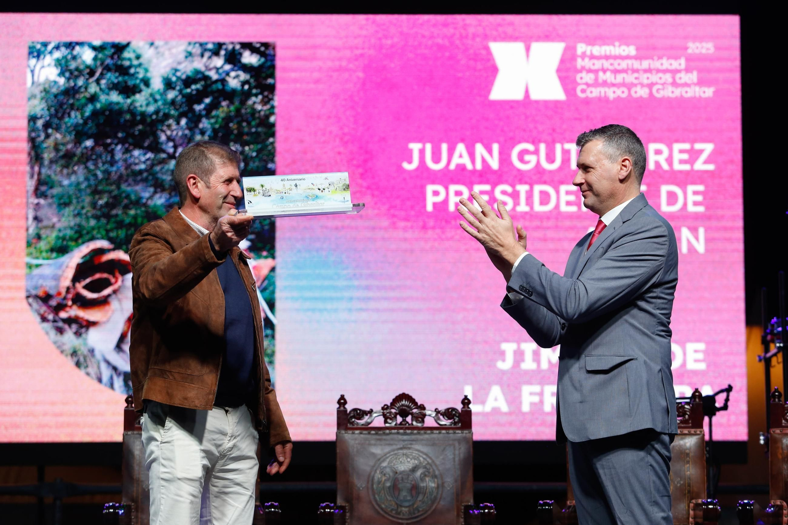 Las fotos de la entrega de los premios por el 40 aniversario de la Mancomunidad del Campo de Gibraltar