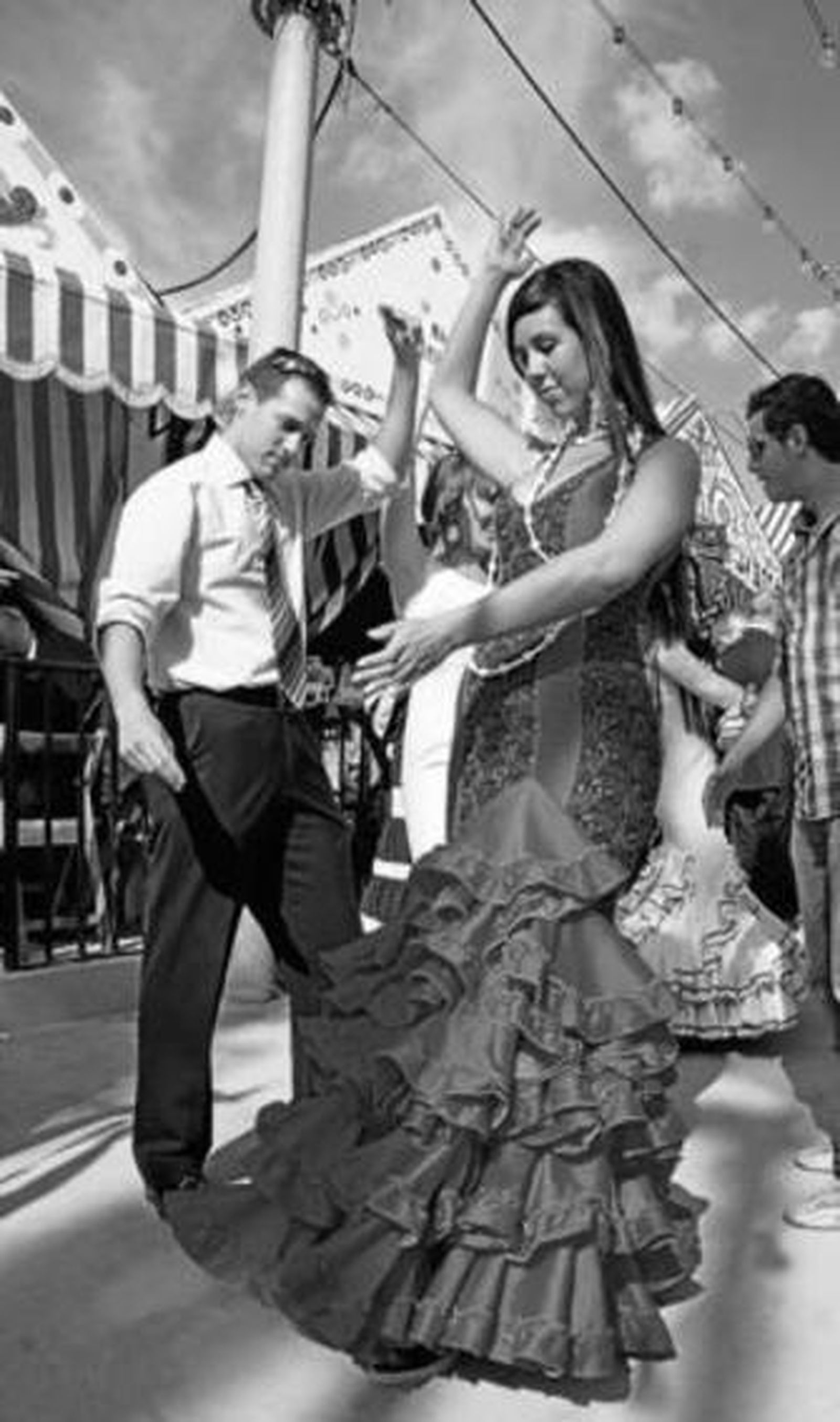 Aprender sevillanas durante la Feria