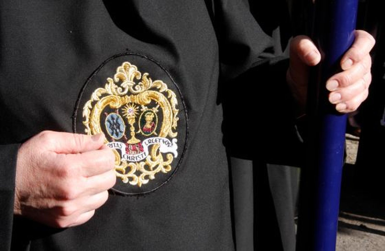 Detalle del escudo de la hermandad.

Foto: Victoria Hidalgo